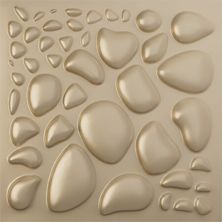 Ekena Millwork 19 5/8in. W x 19 5/8in. H Shale EnduraWall Decorative 3D Wall Panel Covers 2.67 Sq. Ft. WP20X20SLECE